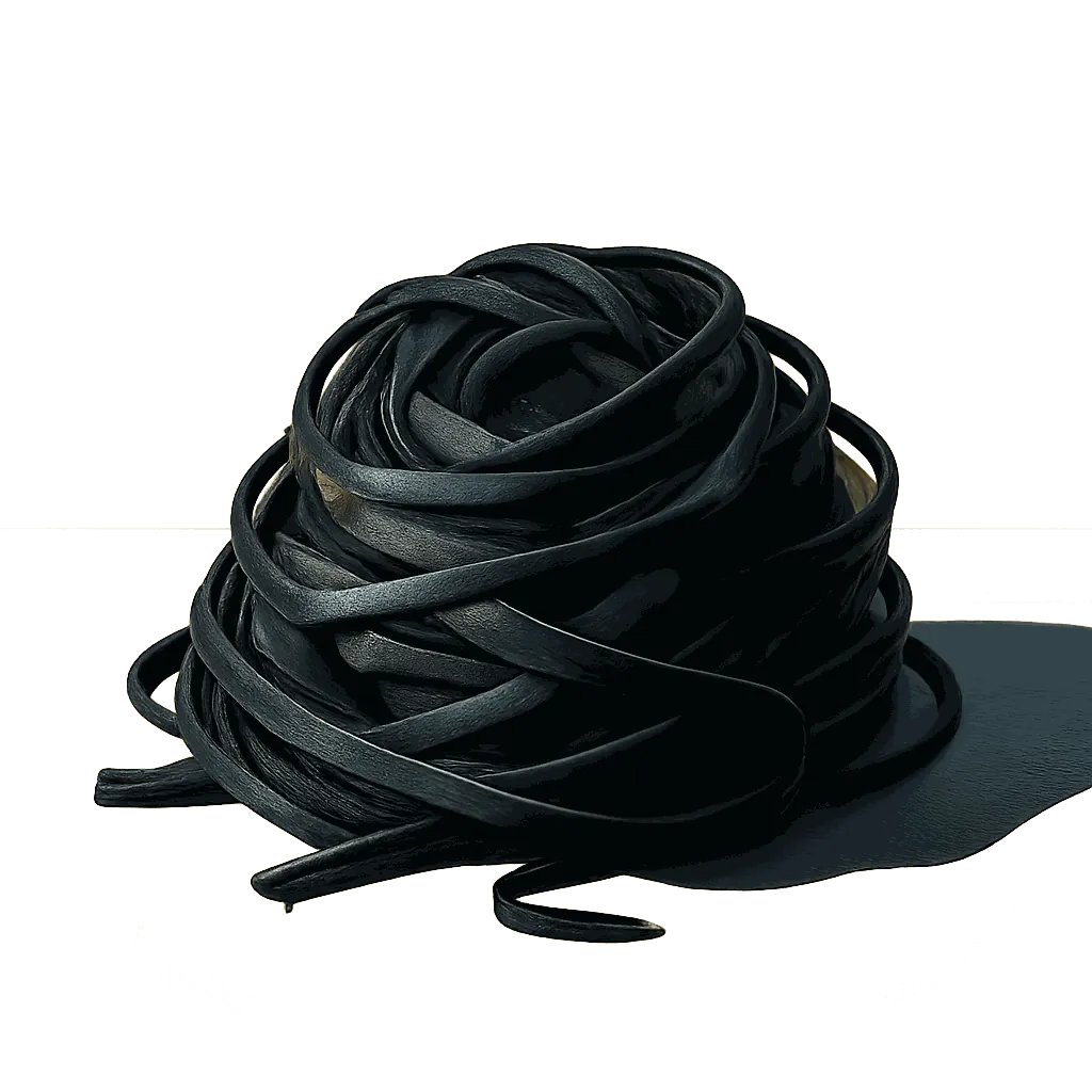Squid ink pasta